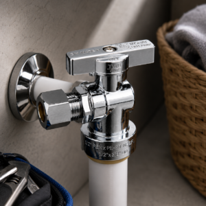 1/2 x 3/8 Compression Angle Stop Valve