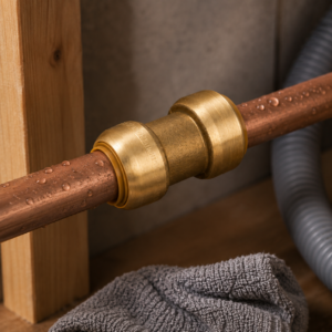 3/4 Inch Brass Push Coupling